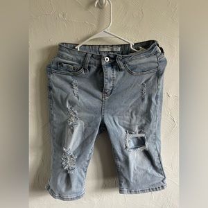 iT Kylie high rise curvy long rider 
Size 4